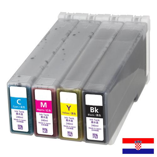 краска полиграфическая из Хорватии