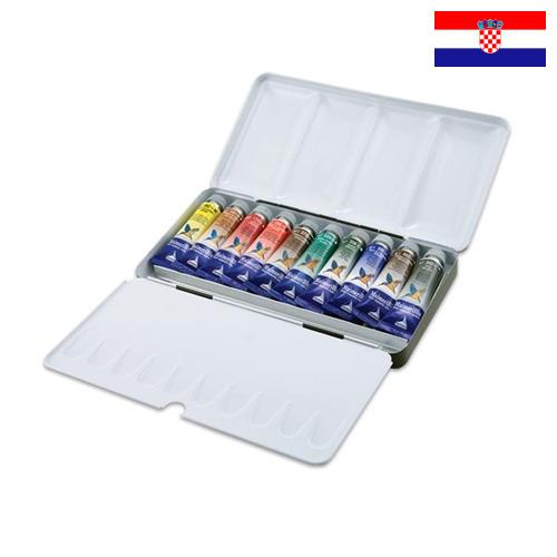 Краски акварельные из Хорватии