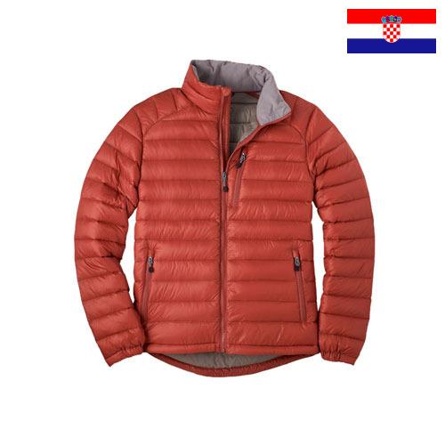куртка пуховая из Хорватии