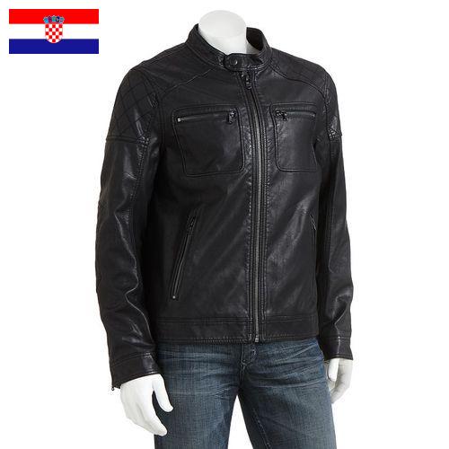 куртка женская искусственная кожа из Хорватии