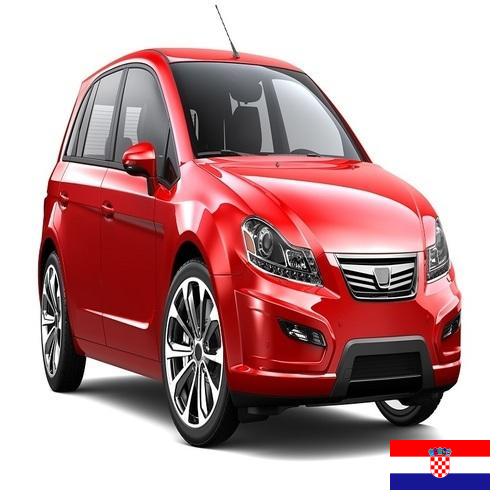 Легковые автомобили из Хорватии