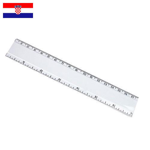 линейка пластиковая из Хорватии