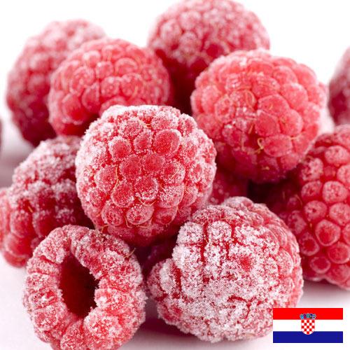 малина замороженная из Хорватии