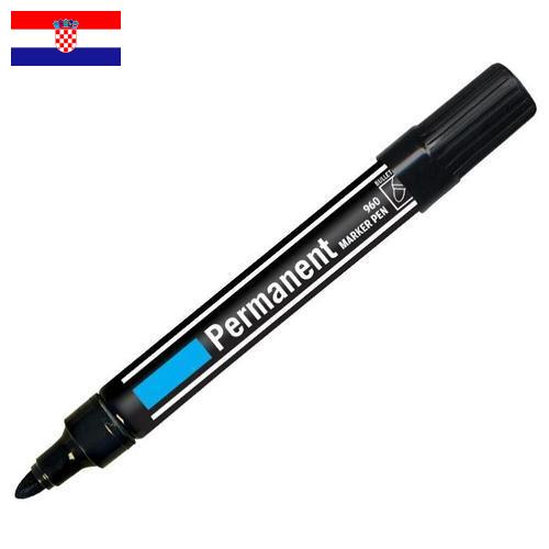 маркер перманентный из Хорватии