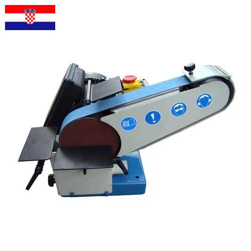 Машина ленточно-шлифовальная из Хорватии
