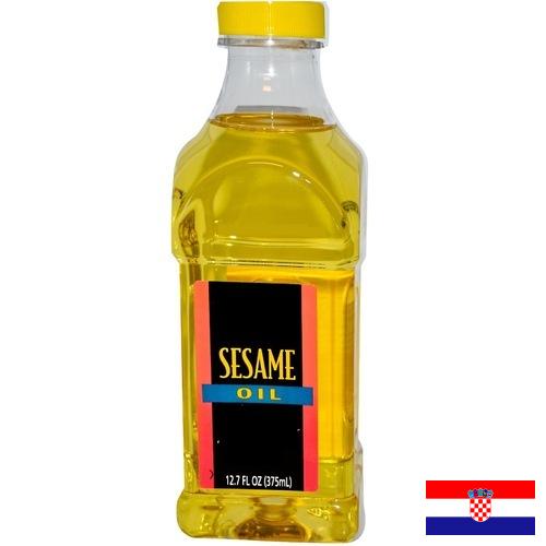 Масло кунжутное из Хорватии