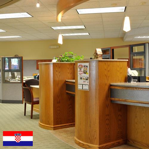 Мебель для банков из Хорватии