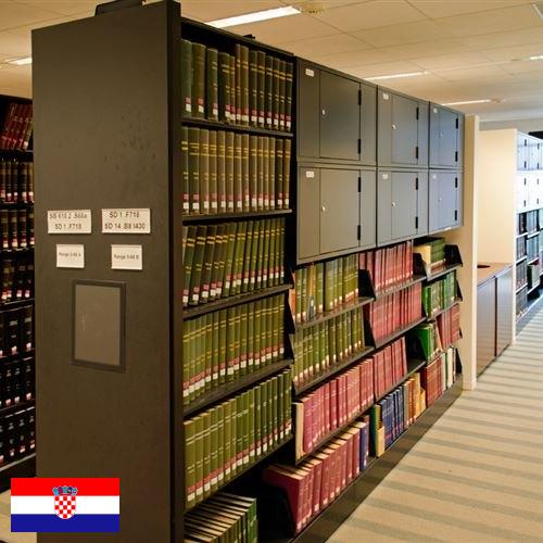 Мебель для библиотек из Хорватии