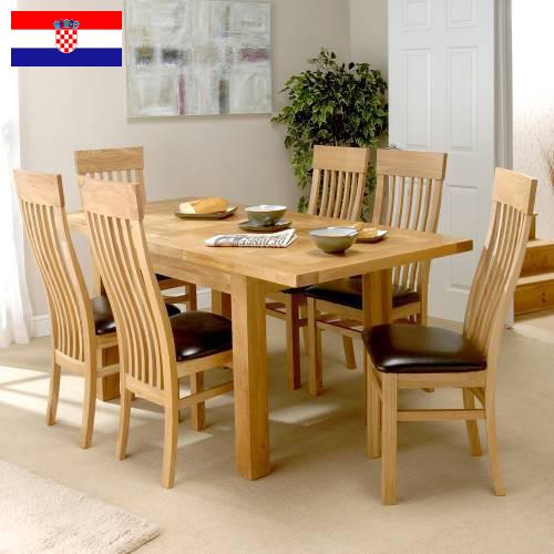 Мебель обеденная из Хорватии