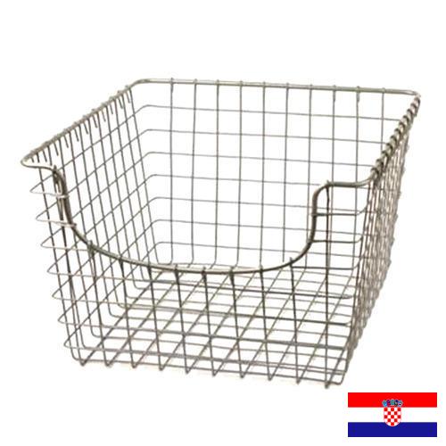 металлические корзины из Хорватии
