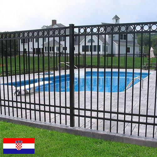 металлические ограждения из Хорватии