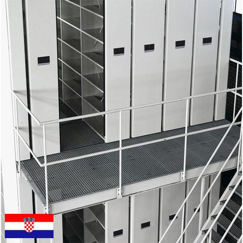Мобильные стеллажи из Хорватии