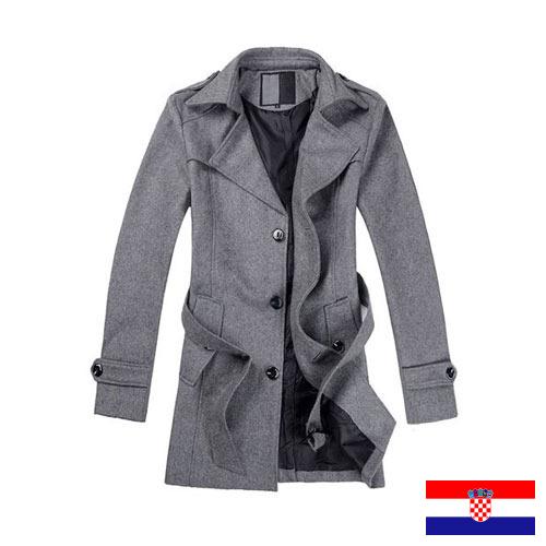 Мужское пальто из Хорватии