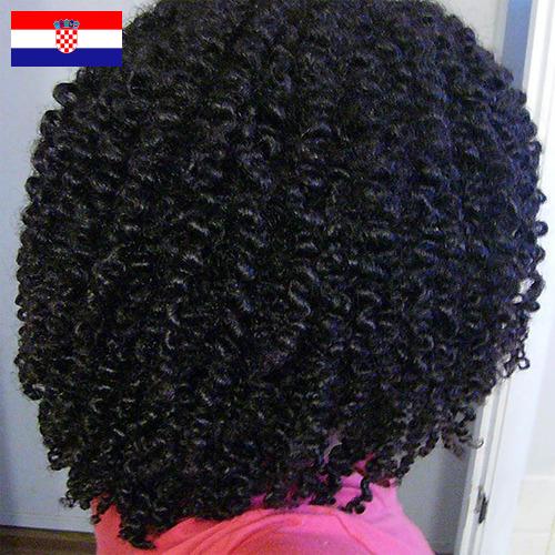 Натуральные волосы из Хорватии