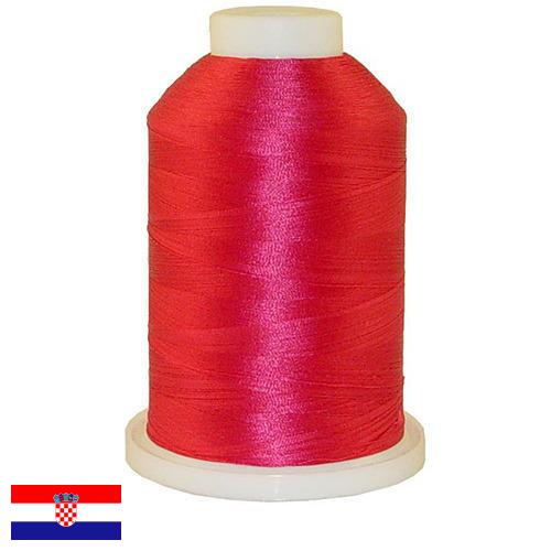 нить полиэфирная из Хорватии