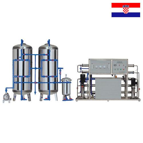 Оборудование для очистки воды из Хорватии