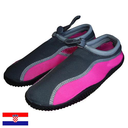 Обувь пляжная из Хорватии