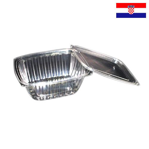 Одноразовые контейнеры для пищевых продуктов из Хорватии