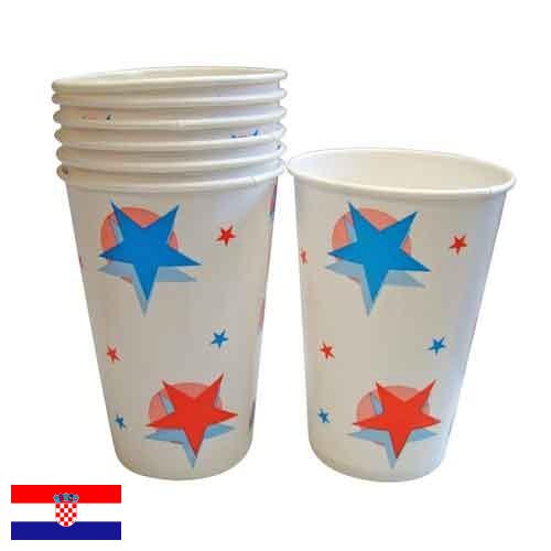Одноразовые стаканчики из Хорватии