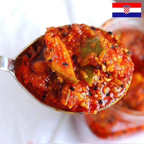 Огурцы соленые из Хорватии