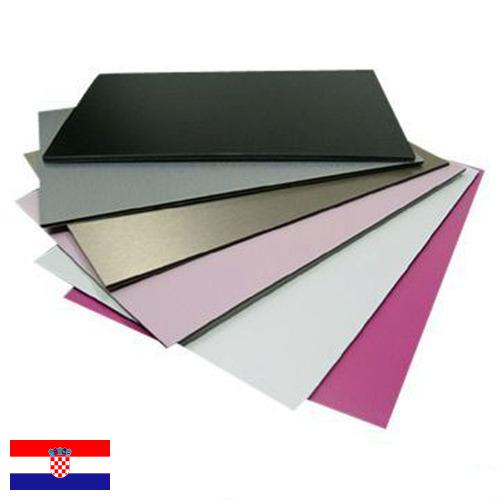 Панели алюминиевые композитные из Хорватии