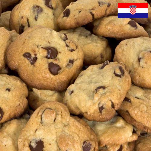 печенье с шоколадом из Хорватии