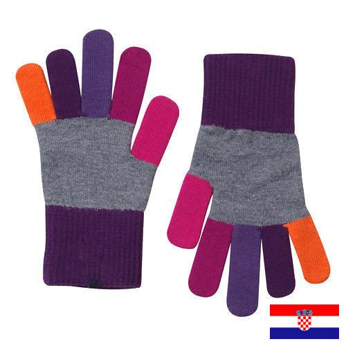 Перчатки детские из Хорватии