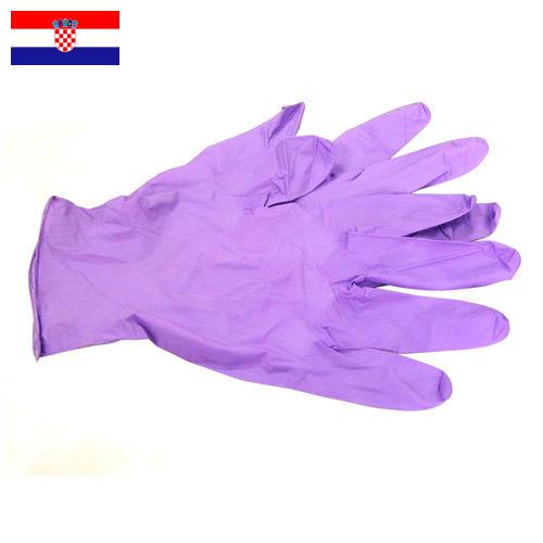 Перчатки медицинские из Хорватии