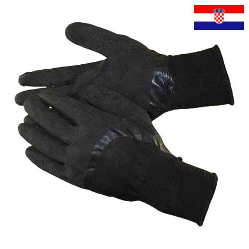 Перчатки нейлоновые из Хорватии