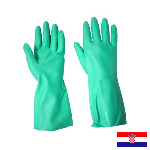 Перчатки нитриловые из Хорватии