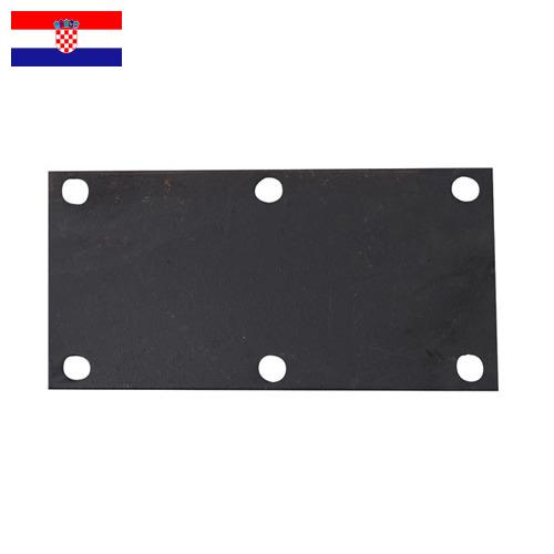 Пластины монтажные из Хорватии