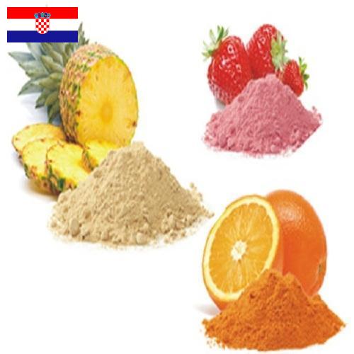 порошок фруктовый из Хорватии