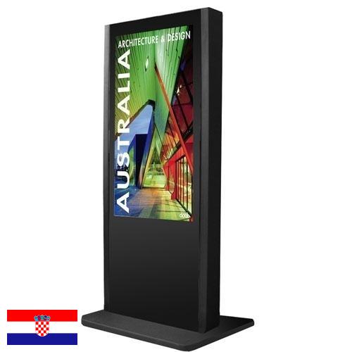 Рекламное оборудование из Хорватии