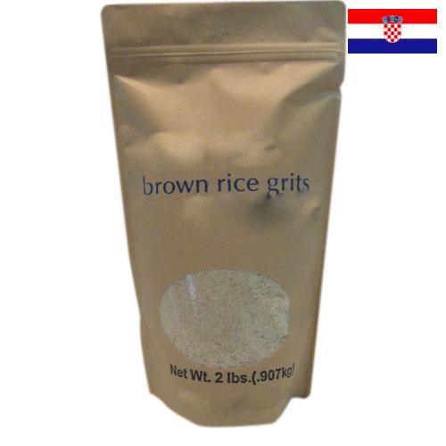 Рисовая крупа из Хорватии