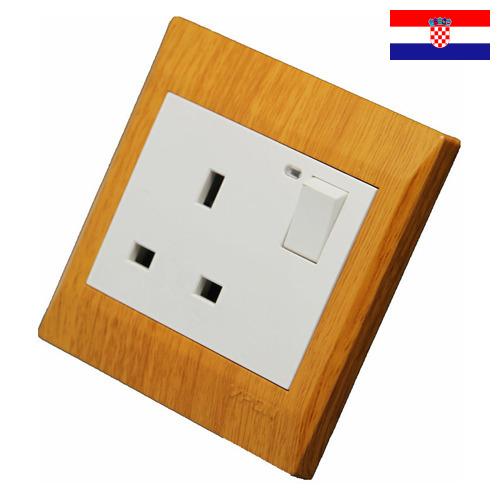 Розетка штепсельная из Хорватии