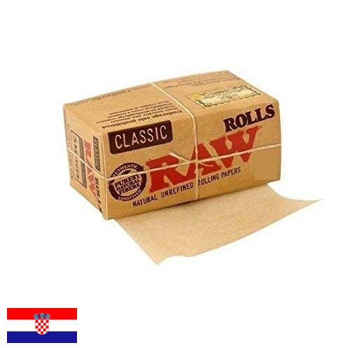 Рулонная бумага из Хорватии