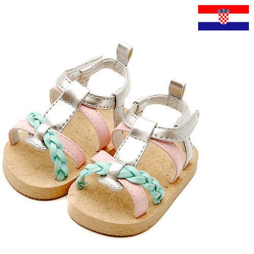 Сандалии детские из Хорватии