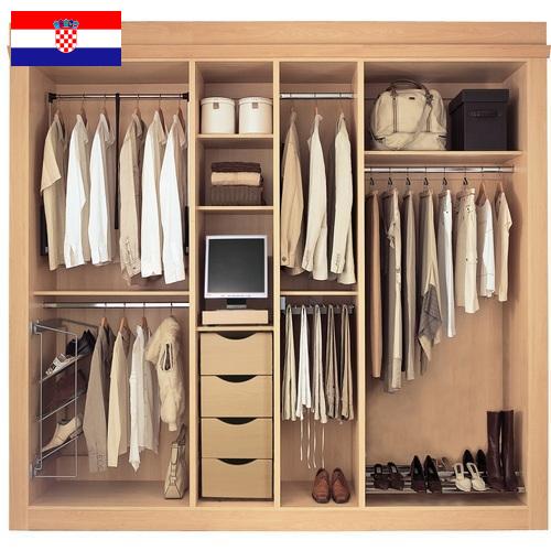 Шкафы гардеробные из Хорватии