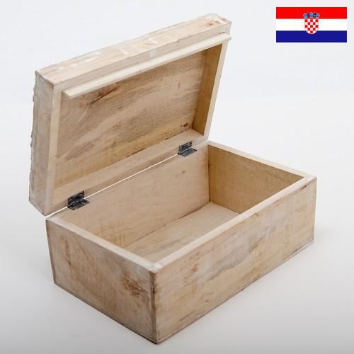 шкатулка деревянная из Хорватии