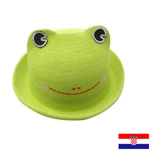 Шляпки детские из Хорватии