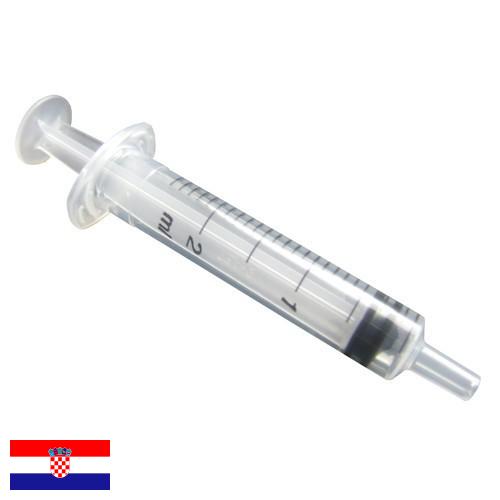 шприцы одноразовые из Хорватии