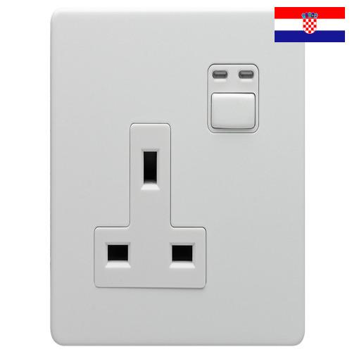 Силовые розетки из Хорватии