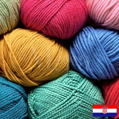 синтетические нити пряжа из Хорватии