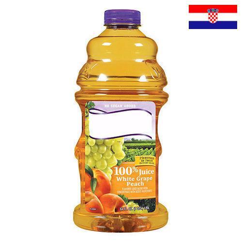 Сок персиковый из Хорватии