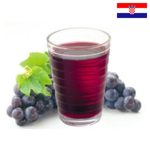 Сок виноградный из Хорватии