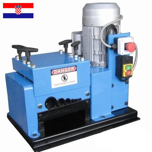 станок зачистки из Хорватии