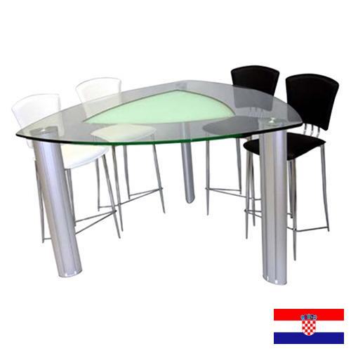 Стекло мебельное из Хорватии