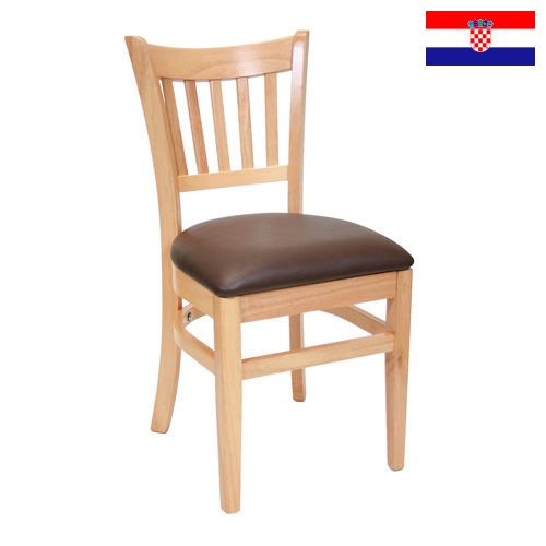 стул деревянный из Хорватии