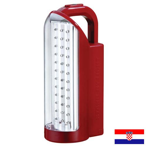 светильник аварийный из Хорватии