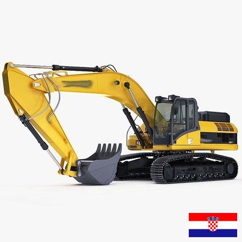 Техника строительная из Хорватии